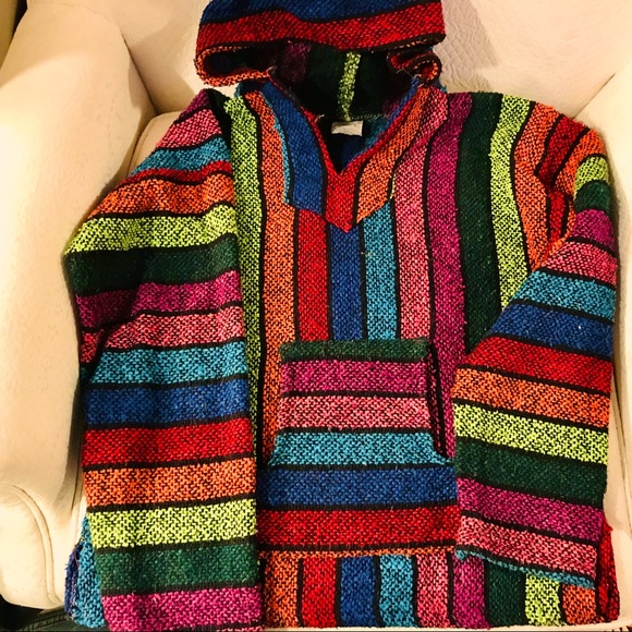 Shirts Authentic Mexican Baja Hoodie Poshmark